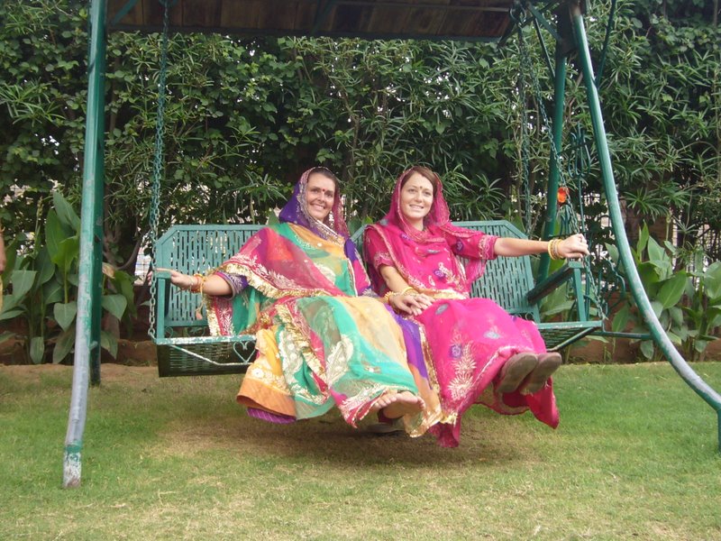 Travel - India - Rajasthan - Jodhpur - Newspaper Photoshoot - The Swing